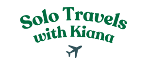 Solo Travel with Kiana full logo
