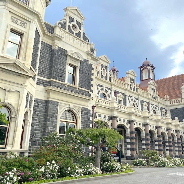 Dunedin Railway Station Square Image Dunedin Railway Station Square Image