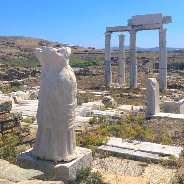 Agora of the Italians Delos Greece Monument Statue Square