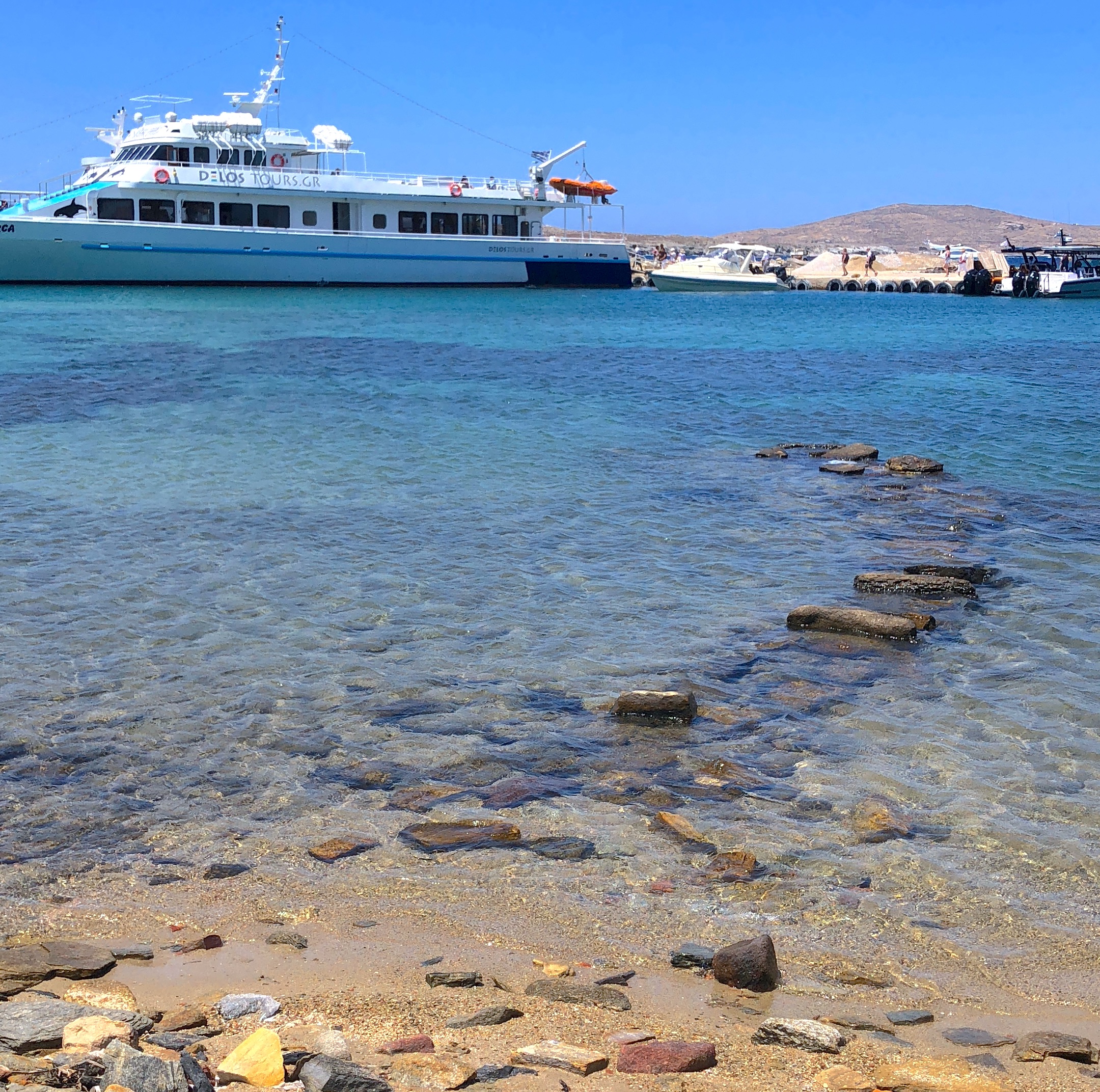 Delos Tours Boat Port Greece Delos Tours Boat Port Greece