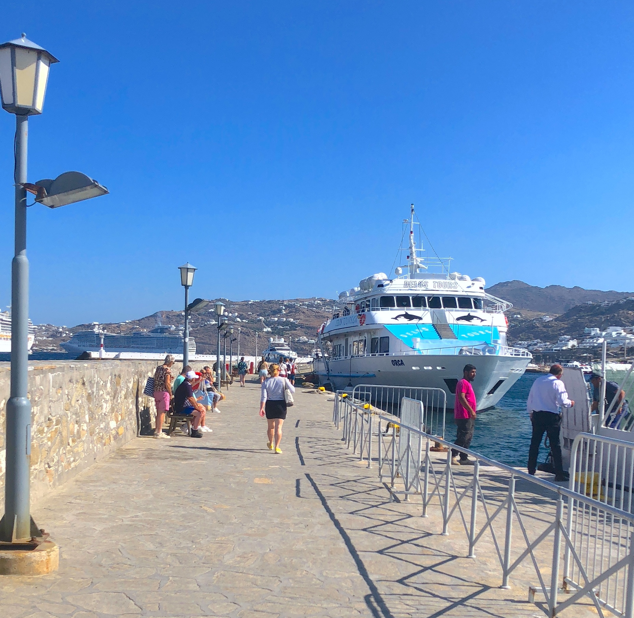Mykonos Old Port Delos Tour Mykonos Old Port Delos Tour