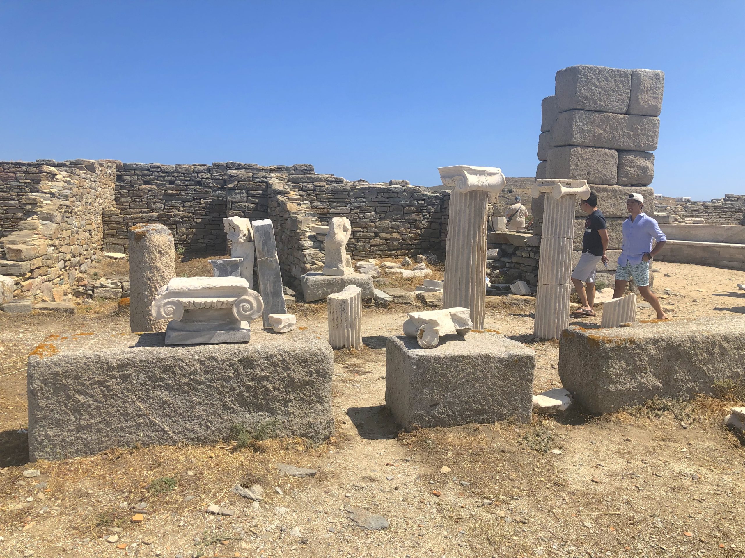 Temple of Artemis Delos Greece Temple of Artemis Delos Greece
