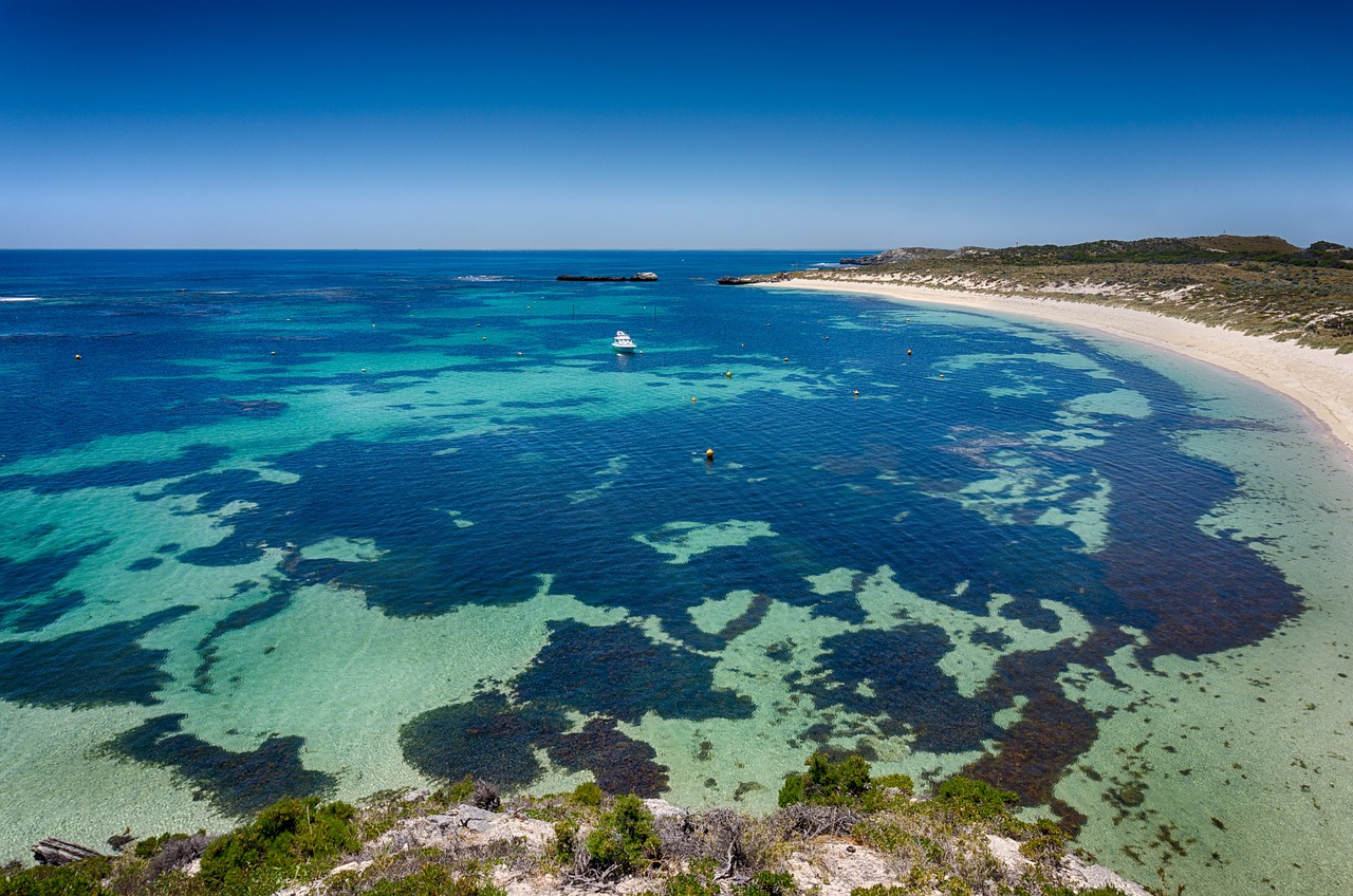 Rottnest Island Wadjemup Aerial View Rottnest Island Wadjemup Aerial View