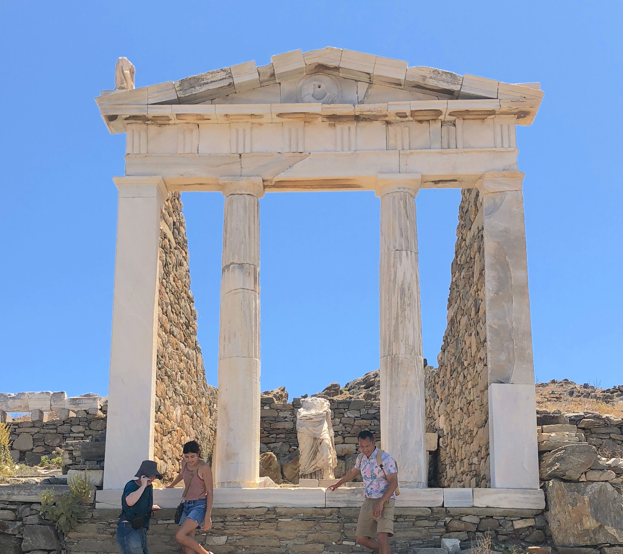 the Temple of Isis Delos Sanctuary of the Egyptian Gods the Temple of Isis Delos Sanctuary of the Egyptian Gods