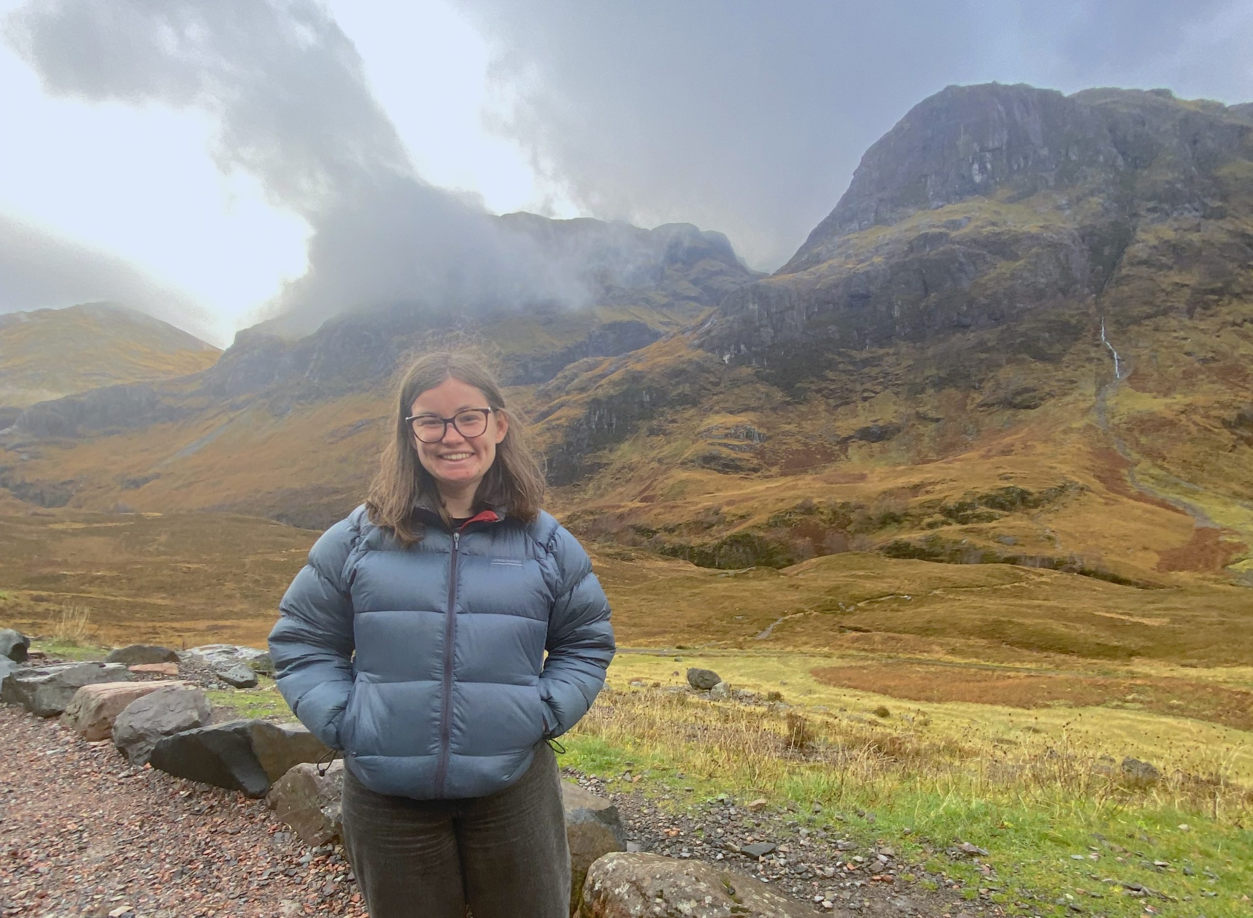 Me on Scottish Highlands Bus Tour